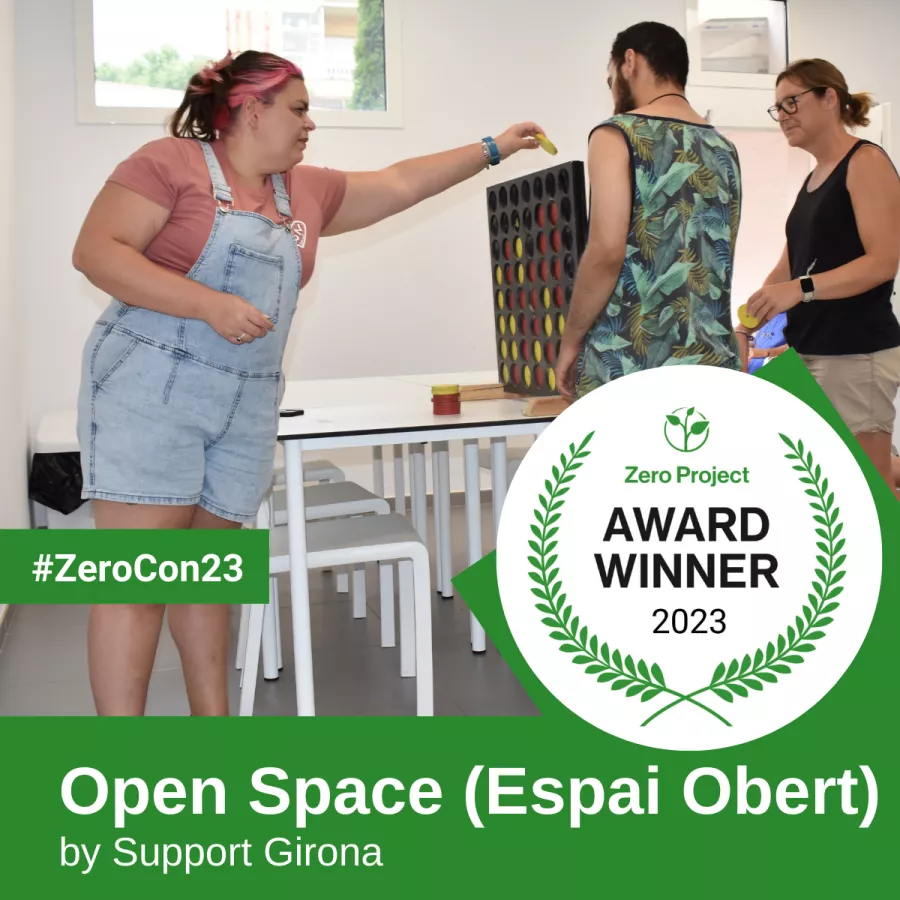 Award winner 2023 Open Space Support Girona
