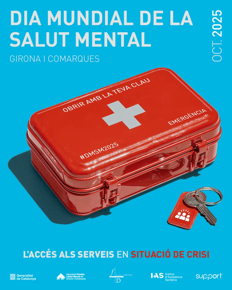 Cartell de campanya Dia Mundial Salut Mental 2025