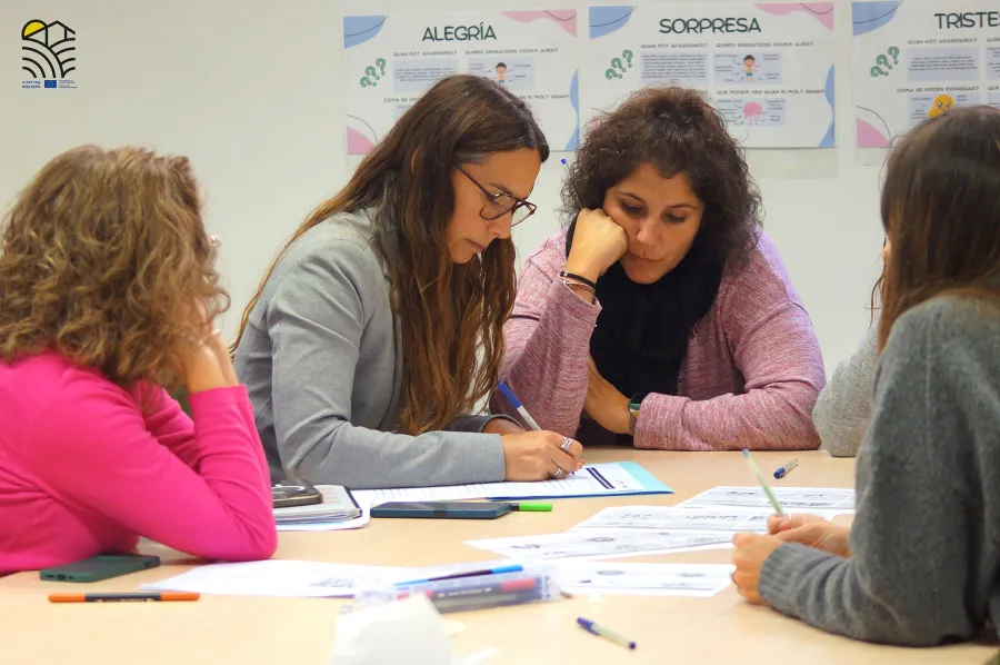 Participants del Projecte CIMER durant els livings labs organitzats
