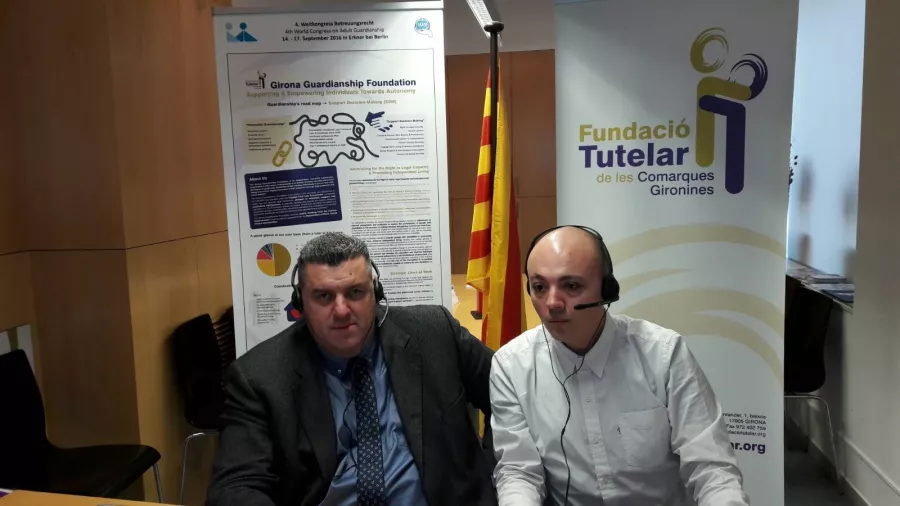 Primer "webinar" per explicar als nostres homòlegs europeus com treballem