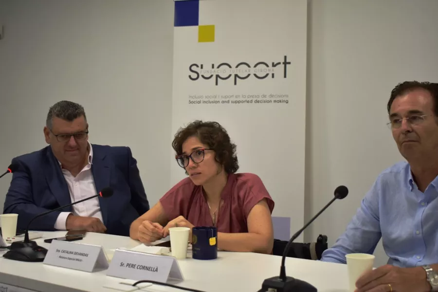 Support-Girona agraeix la tasca de Catalina Devandas en el seu últim dia com a Relatora especial de Nacions Unides sobre els Drets de les Persones amb Discapacitat