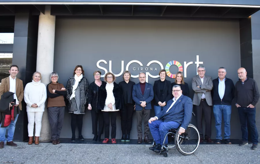 El conseller de Drets Socials visita Support-Girona
