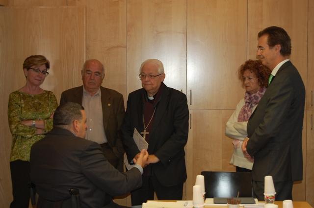 El Bisbe de Girona visita la Fundació