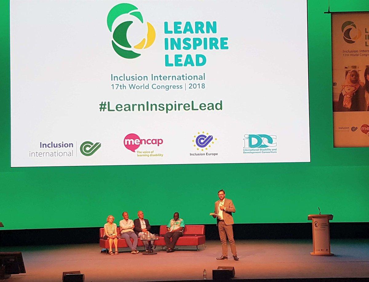 17th Inclusion International World: "Learn, Inspire, Lead"