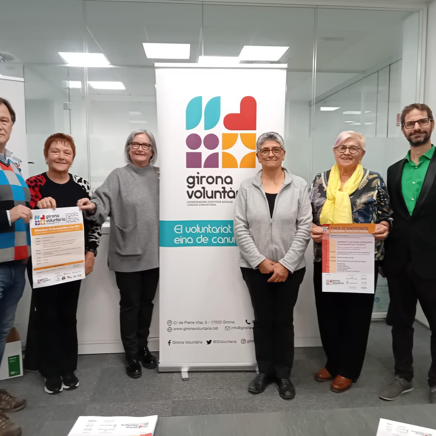 Membres de la Federació Girona Voluntària